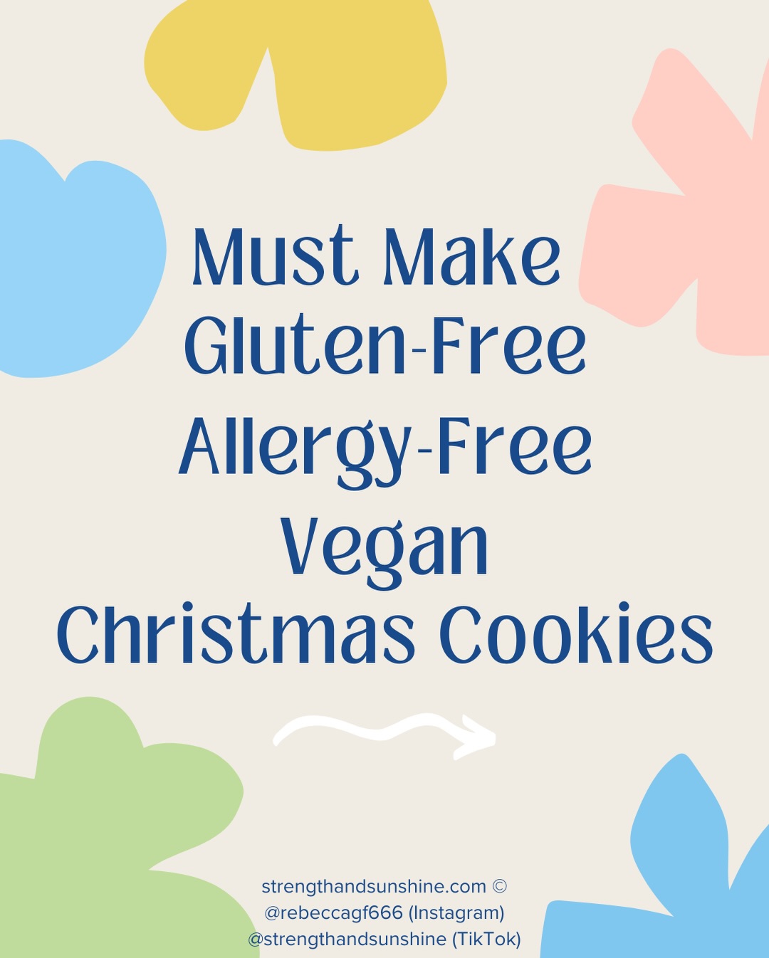 Every Christmas cookie you’ll need this holiday season with a perfect gluten-free, vegan, and allergy-free recipe so everyone gets to enjoy their favorites! 🍪🎄🎅

My gluten-free, vegan, allergy-free Christmas Cookie list is packed with all the classics and creative twists to try! Find the full blog post on Strength and Sunshine! ❤️🍪

DM me for the direct link or search the web “christmas cookie recipes strength and sunshine”
https://strengthandsunshine.com/the-best-gluten-free-vegan-allergy-free-christmas-cookie-recipes/

Recipes Pictured:

Vegan White Chocolate Peppermint Cookies
Iced Thumbprint Cookies
Peppermint Bark Cookies
Chewy Brown Sugar Cookies
Italian Anisette Cookies
3-Ingredient Shortbread Cookies
Grain-Free Italian Wedding Cookies
Classic Gingerbread Cookies
Chocolate Crinkle Cookies
3-Ingredient Peanut Butter Cookies
Classic Cut-Out Sugar Cookies
Perfect Chocolate Chip Cookies
Soft Molasses Cookies
Spritz Cookies
Vegan White Chocolate Cranberry Cookies
Christmas Tree Sugar Cookies
Healthy Peanut Butter Blossoms
Gluten-Free Snickerdoodles

#glutenfree #vegan #christmascookies