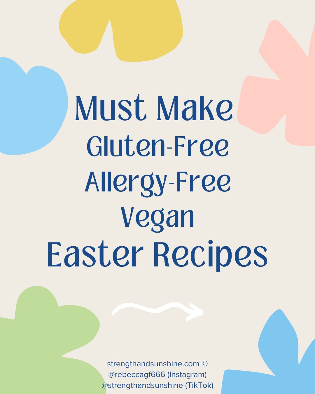 Every Easter recipe you’ll need to have a fun and festive spring-filled gluten-free, vegan, and allergy-free holiday weekend with the whole family! 🐣🥕🍋🤗

From your favorite traditional Easter-themed recipes to mouthwatering carrot cake and lemony desserts and breakfast treats. Simple ingredients, mostly healthy and fun for the whole family! Find all the recipes on Strength and Sunshine! 🐰🫶

DM me for direct links to specific recipes shown or browse the blog on your own by visiting strengthandsunshine.com

Recipes Pictured:

* Best Carrot Cake
* Easter Egg Cupcakes
* Carrot Cake Cupcakes
* Hummingbird Loaf Cake
* Mini Carrot Cake Bundts
* Easter Bunny Cut-Out Sugar Cookies
* Carrot Cake Sugar Cookies
* Anisette Cookies
* Lemon Bars
* Glorified Rice
* Hot Cross Buns
* Lemon Poppy Seed Doughnuts
* Carrot Cake Doughnuts
* Lemon Poppy Seed Pancakes
* Carrot Cake Pancakes with Carrot Cream Frosting
* Carrot Cake Waffles
* Vegan Cream Cheese Mints
* 4-Ingredient Homemade Mounds Bars

What’s your favorite recipe to make for Easter? 🤔

#easter #easterrecipes #glutenfreerecipes #veganrecipes #foodallergies